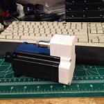 Step Motor Cover from PVC Lumber